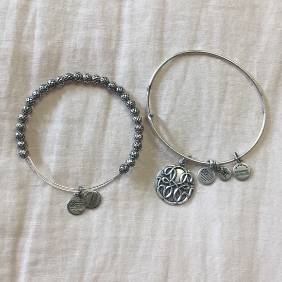 2 Alex and Ani Bracelets - Picture 1 of 5